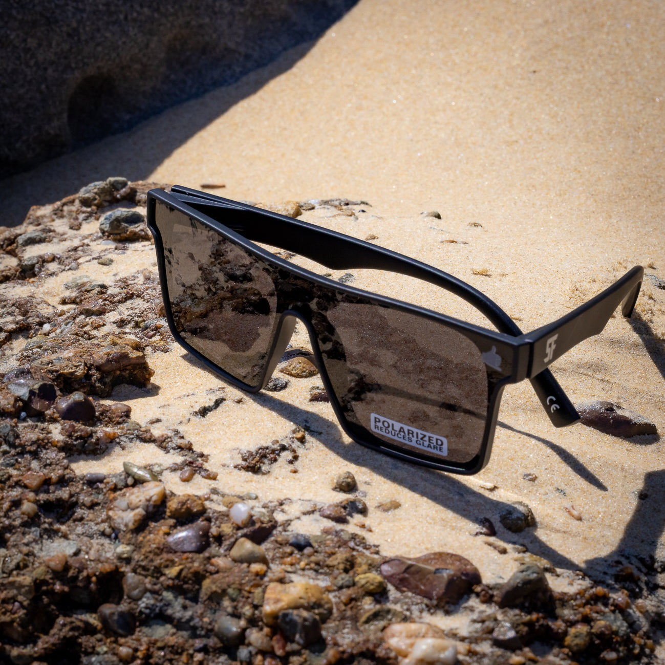 UTOPIA- BLACK Polarised Anti Salt Sunglasses